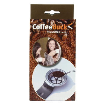 COFFEEDUCK Coffeeduck senseo-apparaat zwart/zilver Verpakking foto